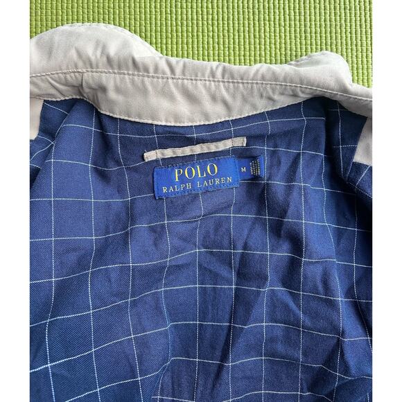 Polo Ralph Lauren Mens Bi-Swing Windbreaker Jacket Color Khaki Size Medium - Picture 5 of 14